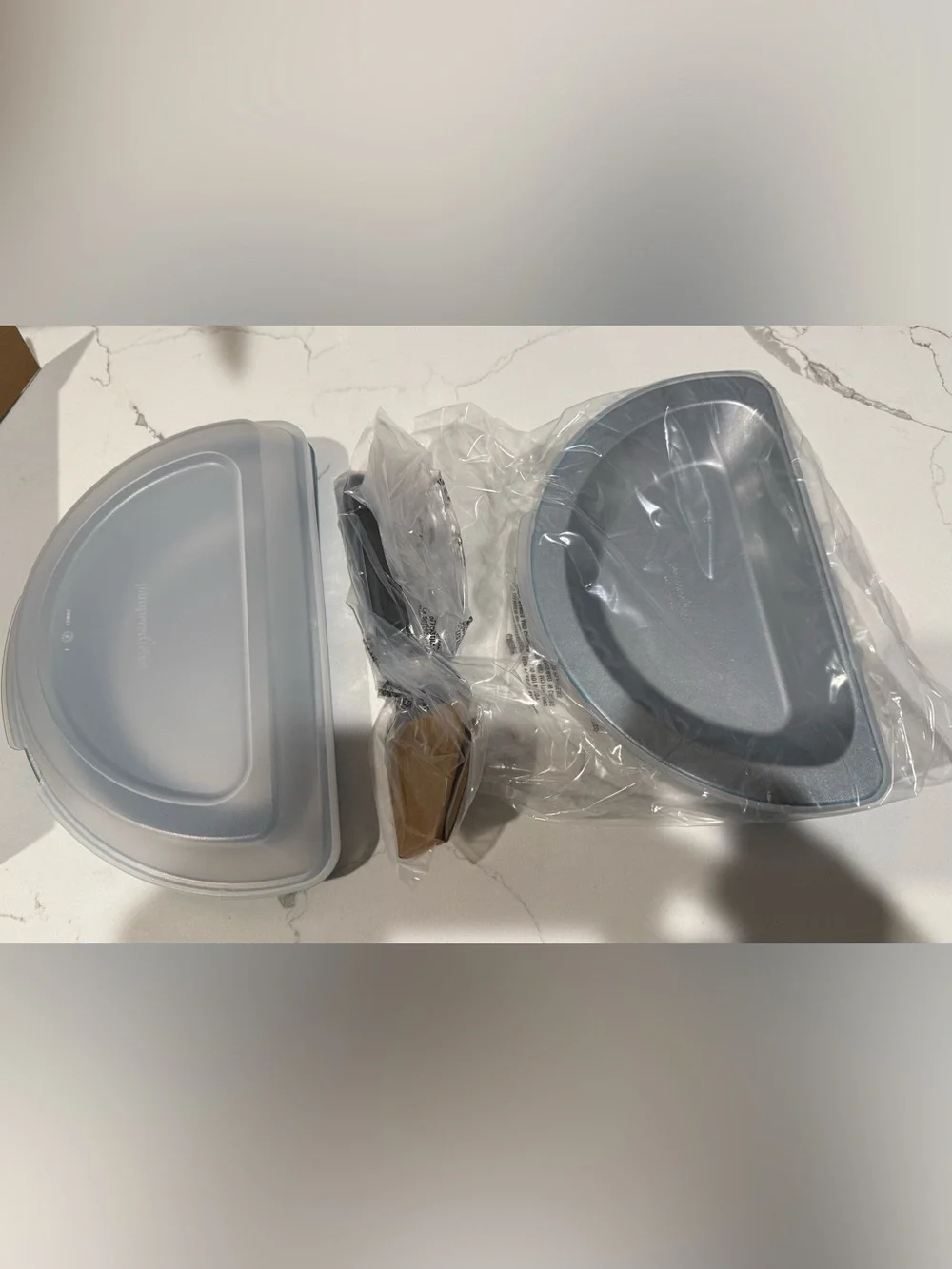 Pampered Chef Half Pie Pan & Server Set